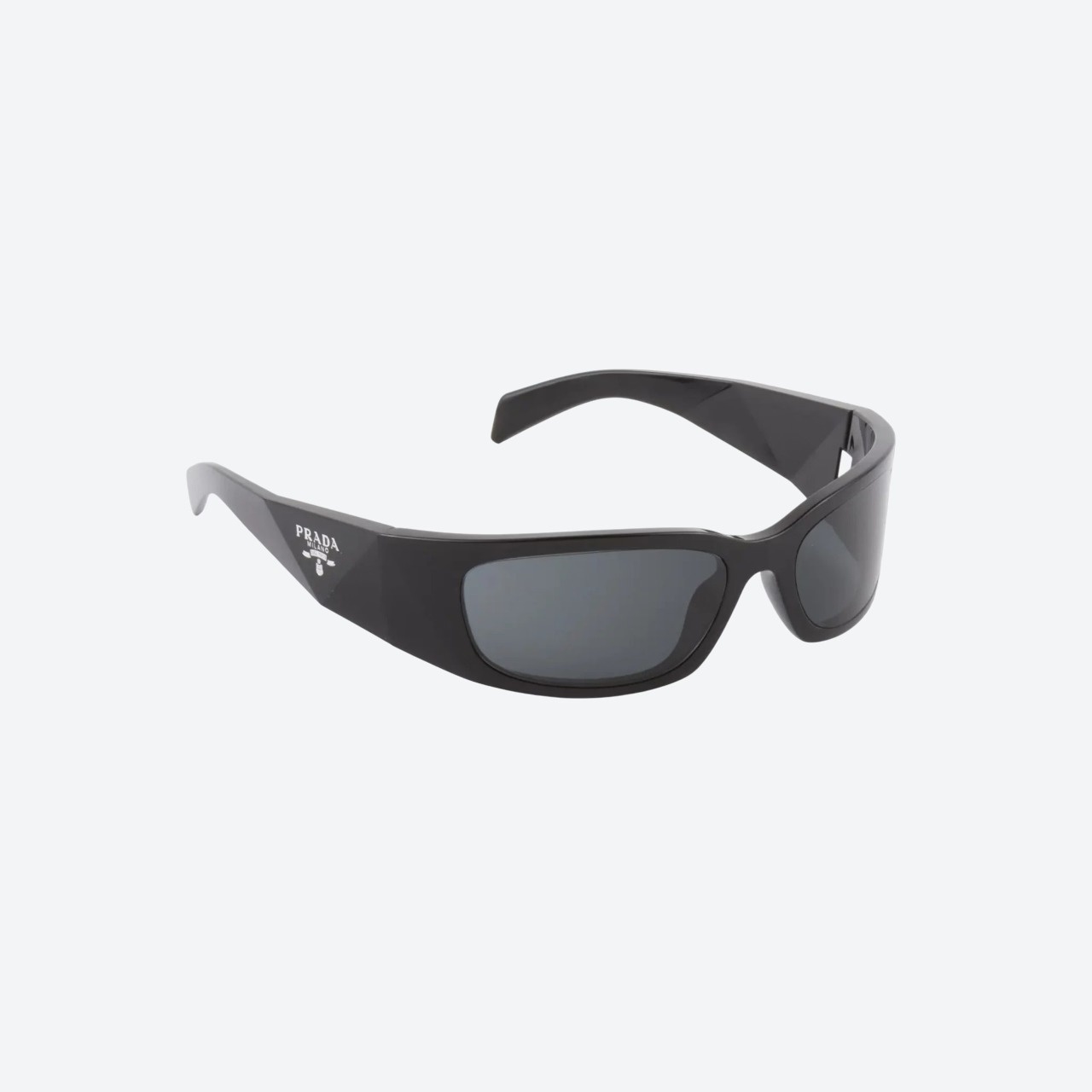 Prada sunglasses product view, side angle